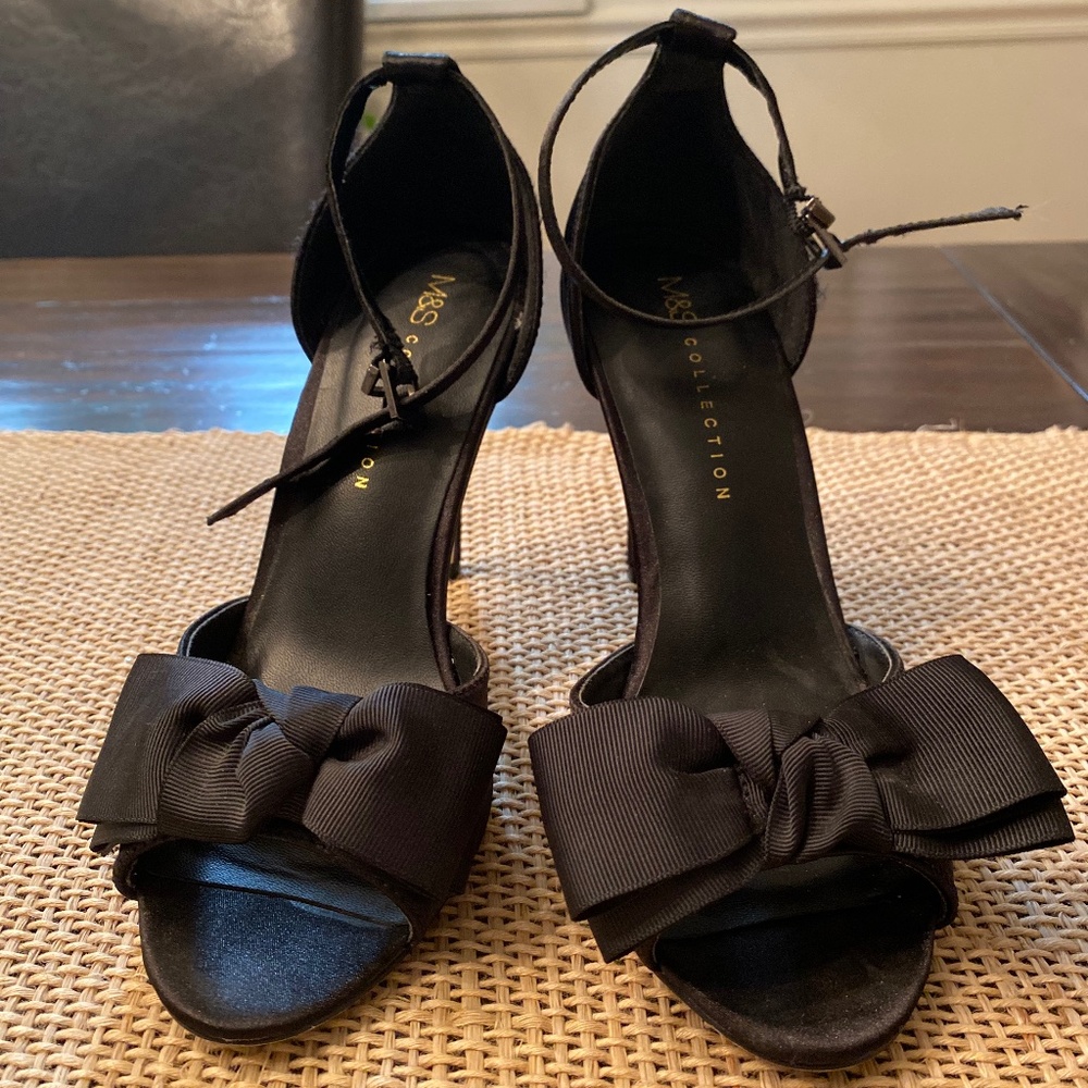 Satin Bowtie Stilettos